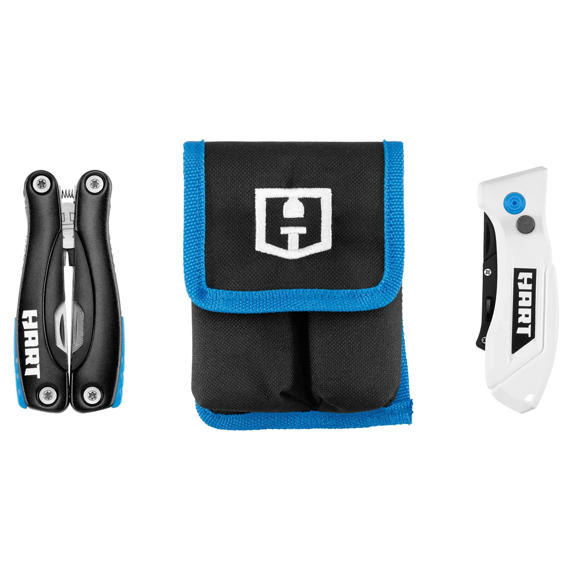 HART 2 Piece Utility Knife and Multi Tool Combo utility knife  pen knife