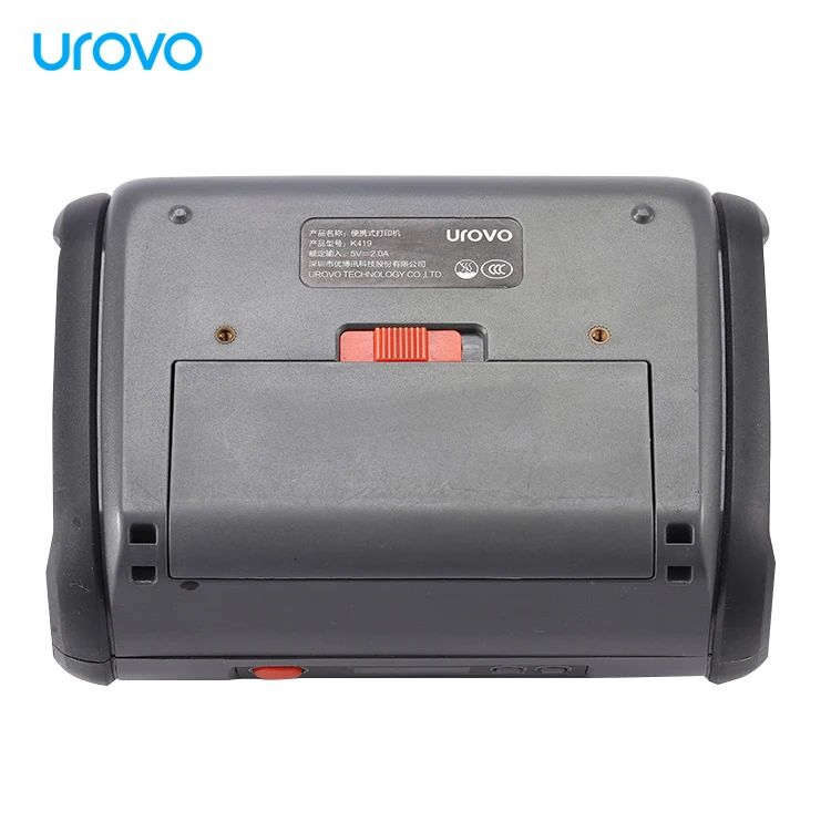 UROVO K419 Portable Label Printer Handheld Wireless WIFI BT Sticker Barcode Thermal Printer for mobile phone