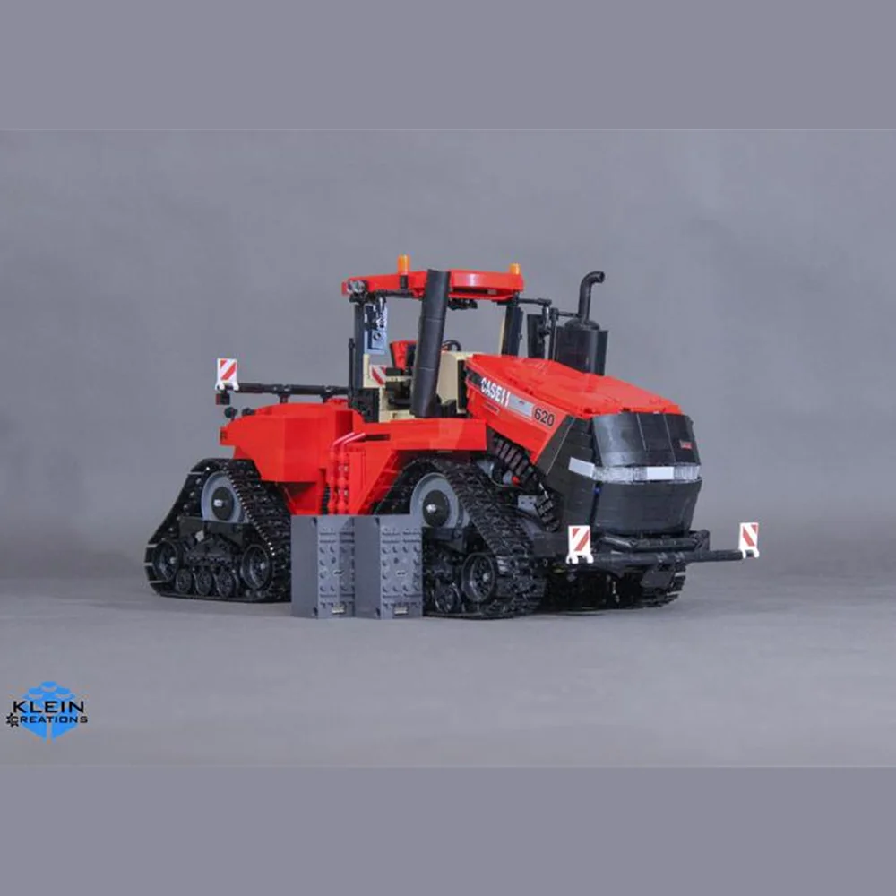 MOC-67575 CASE DuadTrac 620 Building Block Model Spliced Electric Toy Puzzle Kids Gift