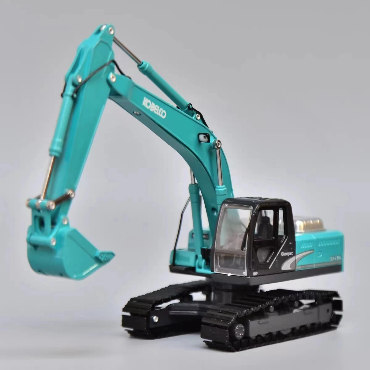 1:50 For Kobelco model SK200 simulation alloy dredger model alloy Kobelco type dredger model car decoration Gifts Kids Toys Boys