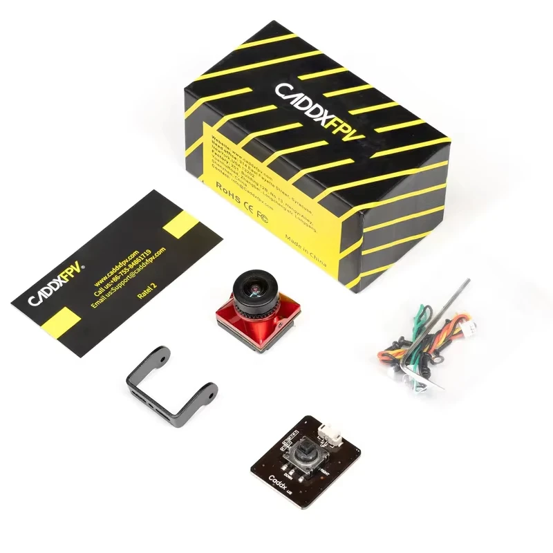 Caddx Ratel 2 V2 FPV Camera 2.1mm Lens NTSC PAL Switchable 16:9 4:3 Micro Camera RC Drone Replacement Lens