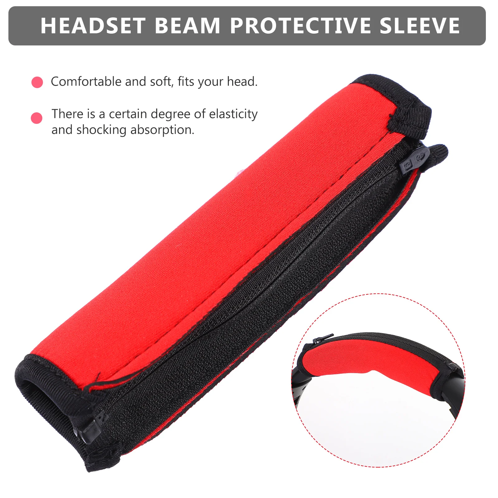 1Pcs Ersatz Kopfhörer Pad Weiche Bequeme Elastische Abdeckung für Wh-1000xm2 Xm3 Stirnband Kissen Schutzhülle für Headset