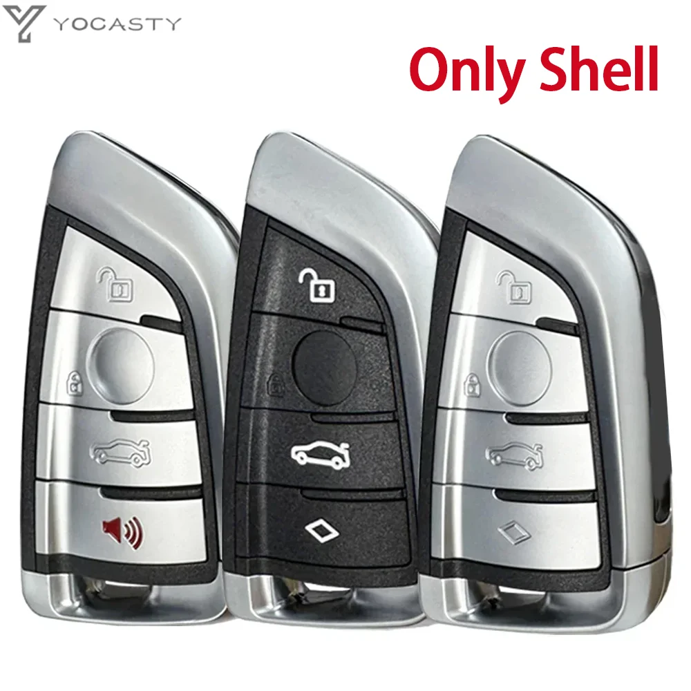 YOCASTY For BMW G20 G30 G32 G11 G Series 3 5 6 7 X3 X5 X7 3/4 Button Remote Car Key Shell Case Cover N5F-ID21A
