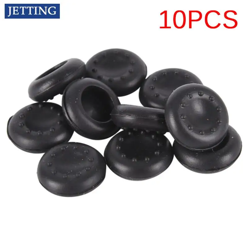 Hot sale 10pcs/lot Rubber Silicone Cap Analog Controller Silicone Cap Cover Thumb Stick Grip For XBOX 360 For PS3/PS4 5 Colors