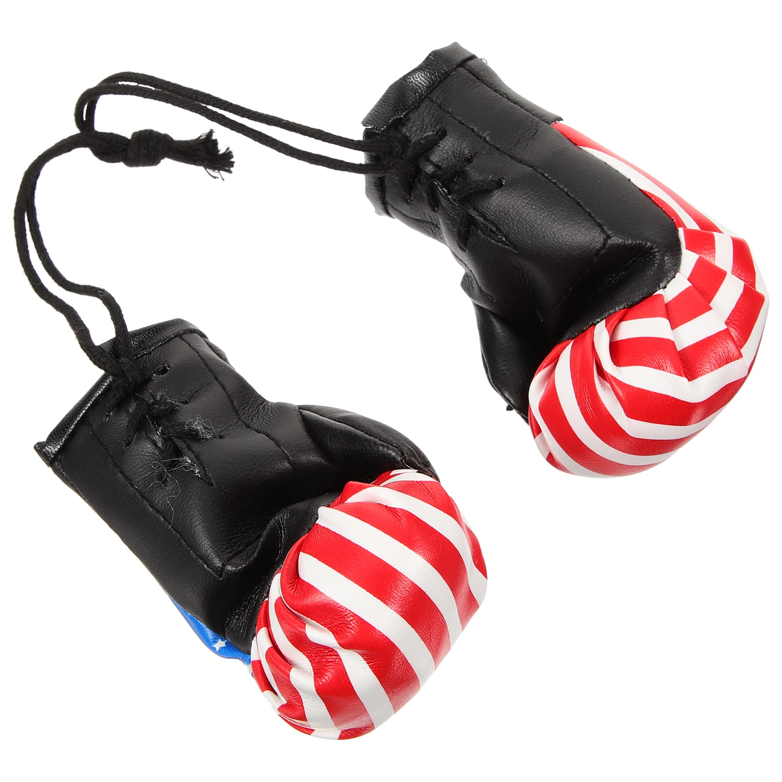 

Mini Boxing Gloves 10CM PVC Durable Handmade Christmas Car Keychains Martial Supplies Boxing Decorations ornaments