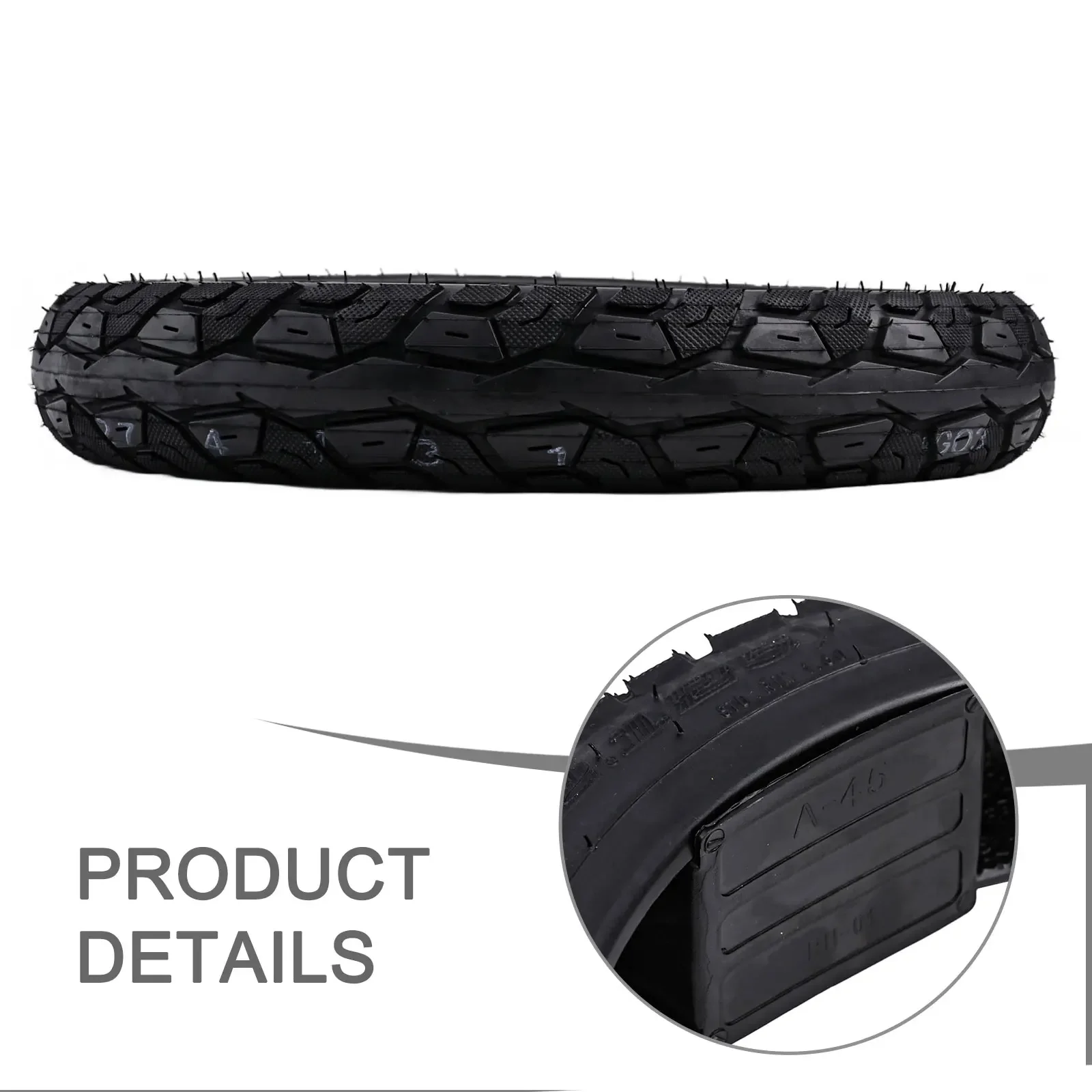 

Tyre Tubeless Tyre Spare Repair Accessories Easy Installation Parts Replacement 1100g 14 Inch 14x2.125 60 70-10