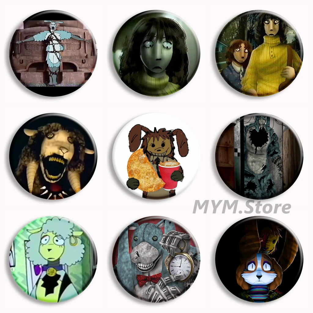 Broche souple de dessin animé The Walten Files Rosemary Sophie Sha Bon, accessoires de décoration pour sac, cadeaux pour fans et collectionneurs