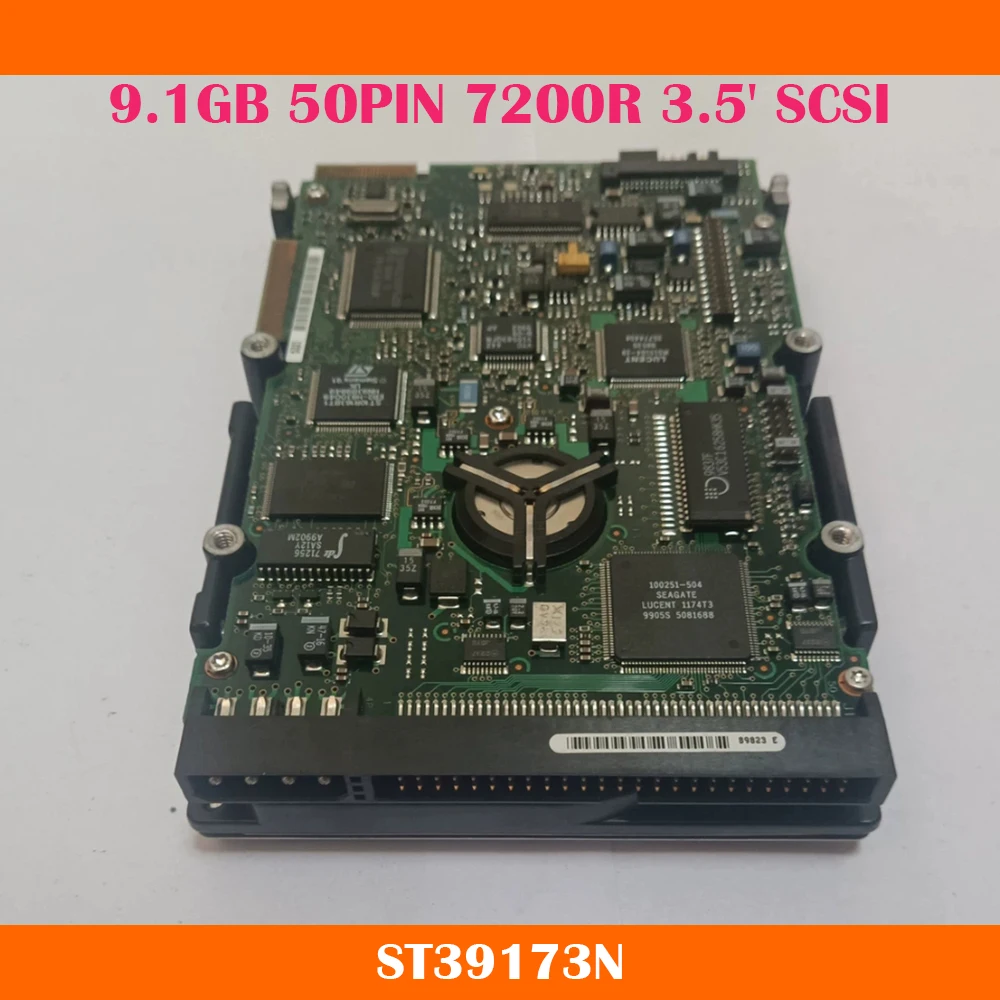 

ST39173N 9.1GB 50PIN 7200R 3.5" SCSI Hard Disk For Seagate Industrial Medical Equipment HDD Work Fine High Quality Fast Ship