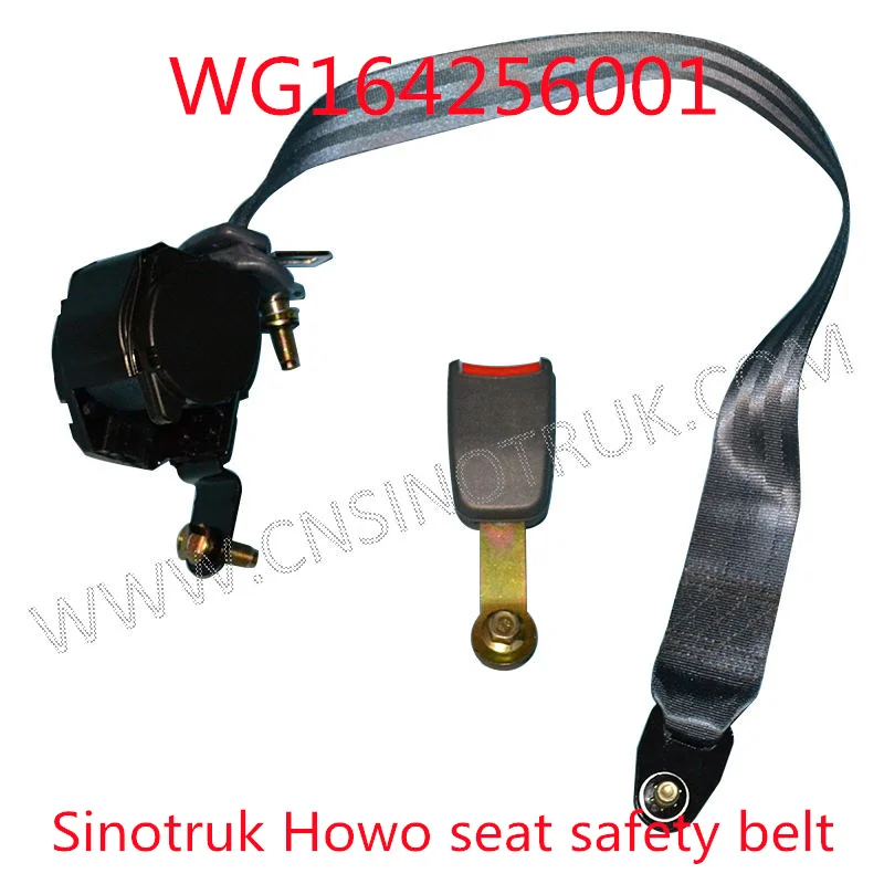 

seat safety belt WG164256001 for Sinotruk Howo mid-length cab truck parts