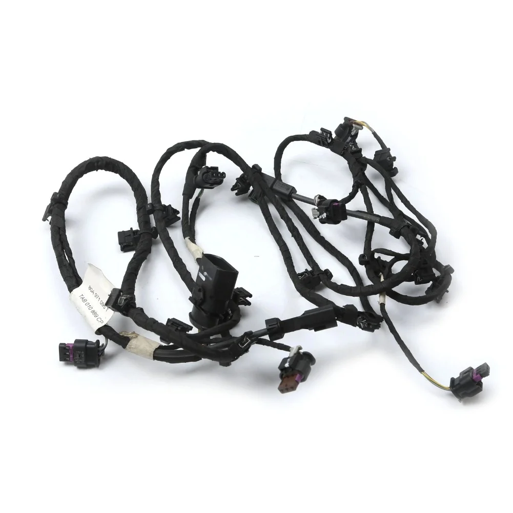 

1 шт., черный ABS OEM номер 80A971095T, передний бампер PDC, жгут проводов датчика для Q5 2017-2022, аксессуары для интерьера