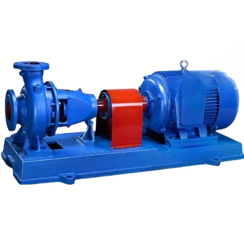 Turbocharged high flow electrical split type water pump, high-pressure hot water end suction centrifugal pump