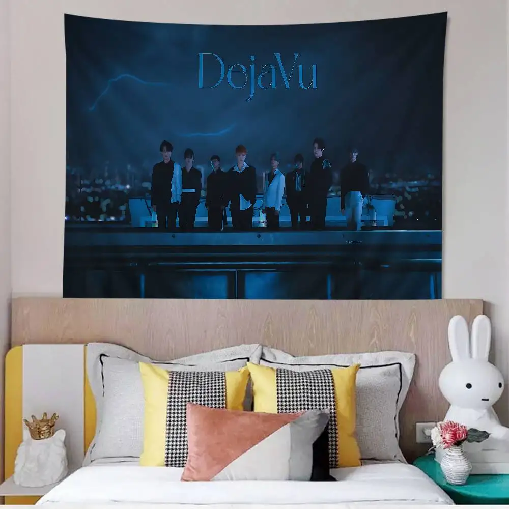 A-ATEEZs KPOP Hanging Bohemian Tapestry Indian Buddha Wall Decoration Witchcraft Bohemian Hippie Cheap Hippie Wall Hanging