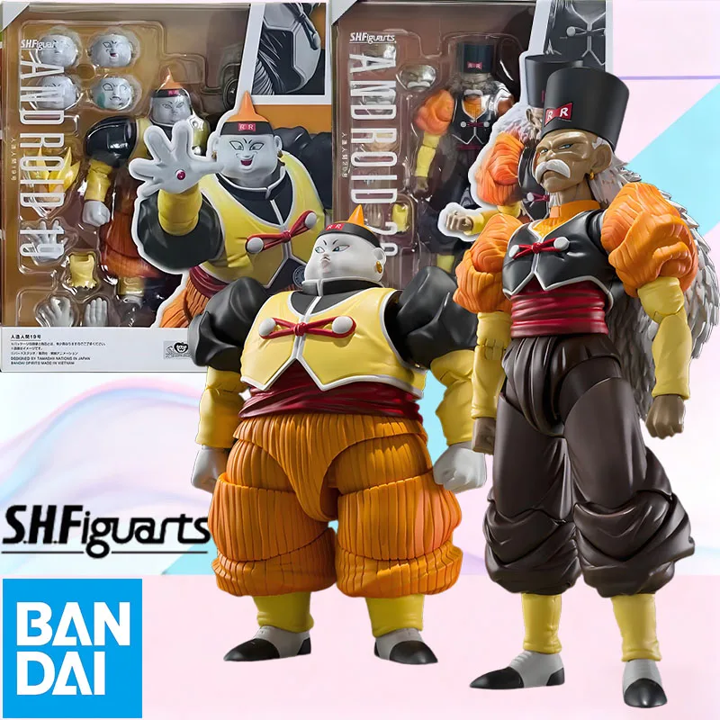 

Spot SaleEn Stock BANDAI caja Original Figuarts DRAGON BALL ANDROID 19 ANDROID 20 molo figura acción juguete para regalo para