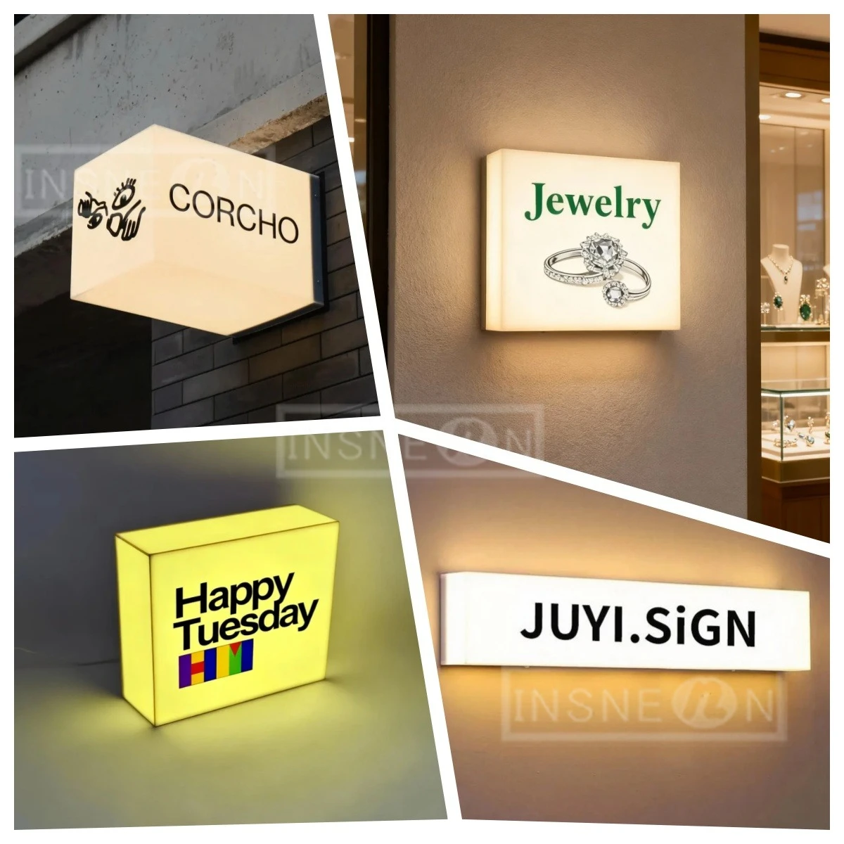 24/7 Service Single Sided Light Box Custom Acrylic Light Box Outdoor Hanging Board Advertising LightBox Sign Store Led Light Box view 5