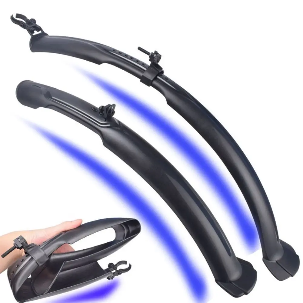 

Светоотражающие велосипедные крылья из полипропилена, быстросъемные регулируемые брызговики для горного велосипеда, водонепроницаемые аксессуары для велосипеда