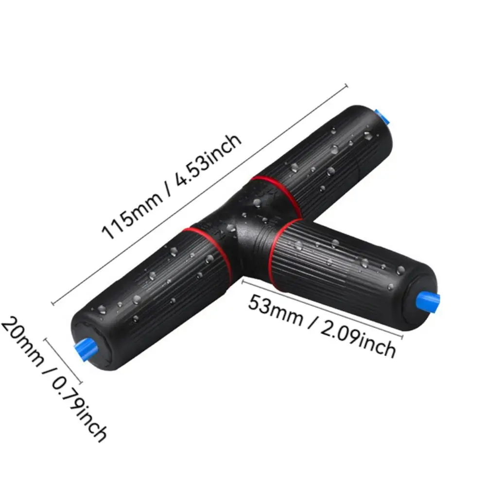 Waterproof Network Extender Lan acoplador, fêmea para fêmea cabeça dupla, LAN Splitter, transferência adaptador de cabeça, ABS, CAT5, CAT6