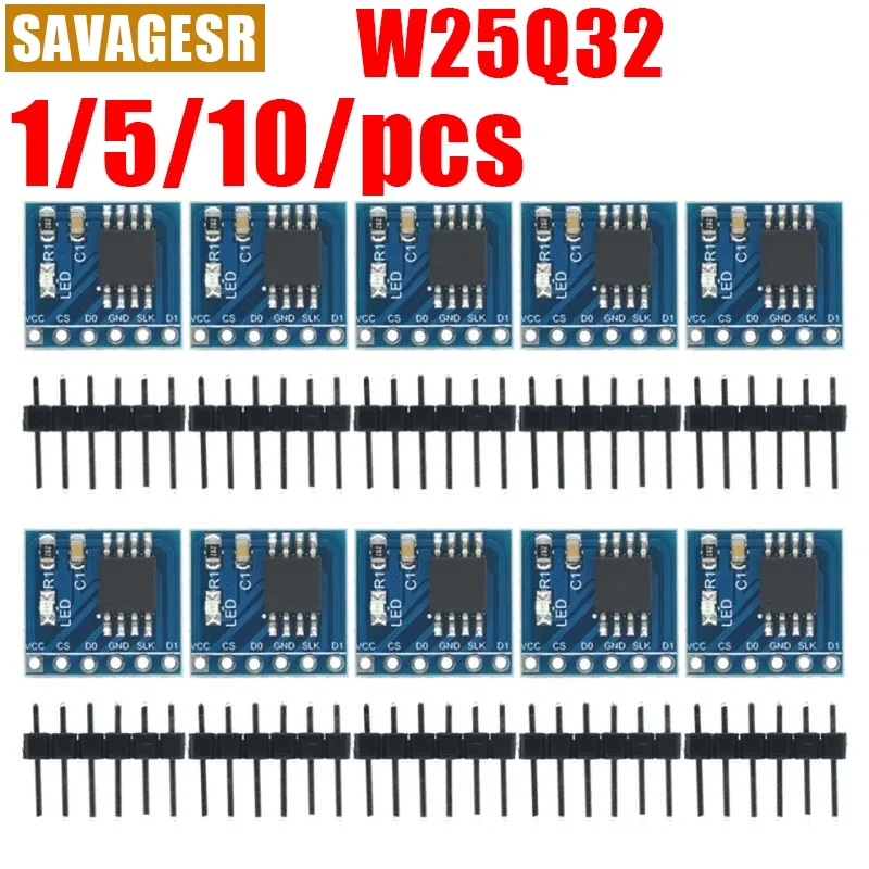 1-10Pcs W25Q32 32Mb…