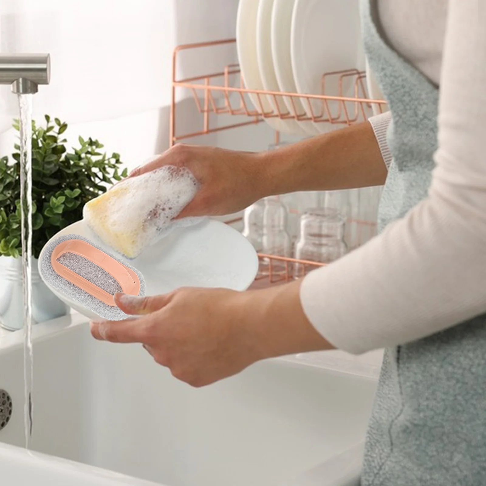 

6Pcs Silk Screen Ink Brush Comfortable Grip Matte Finish Handles Practical Durable Longtime Use Printing Supplies