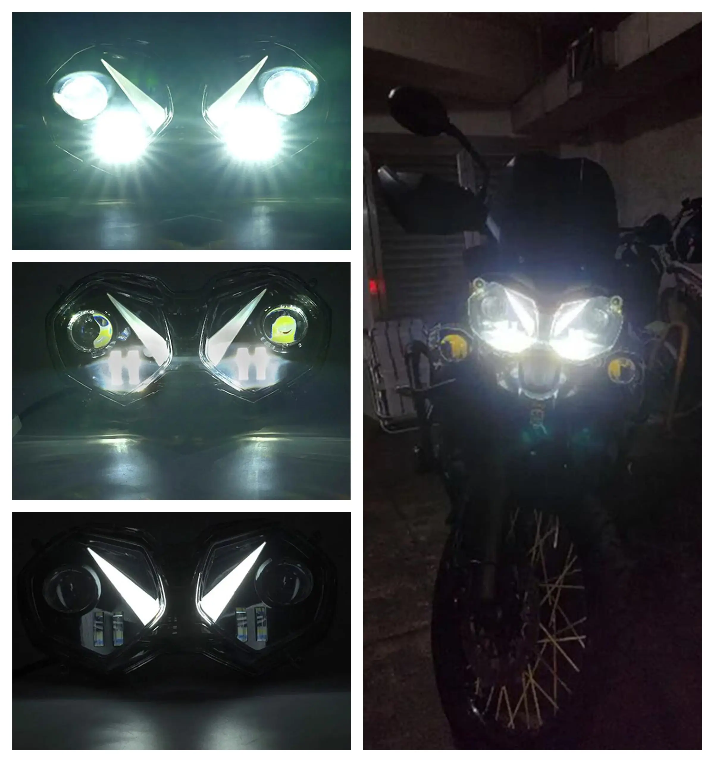 

1pcs LED Headlight For Triumph Tiger 800 1200 Explorer Head Light Lamp Accessories Tiger800 1200 XCA XCX XRX 2013 2014 2017 2018