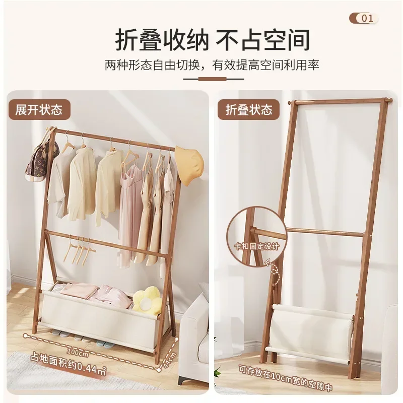 Clothing Rack Clothes Hanger Organizer Pared Furniture Floor Standing Coat Rack Bedroom Porte manteau Colgadores De Ropa