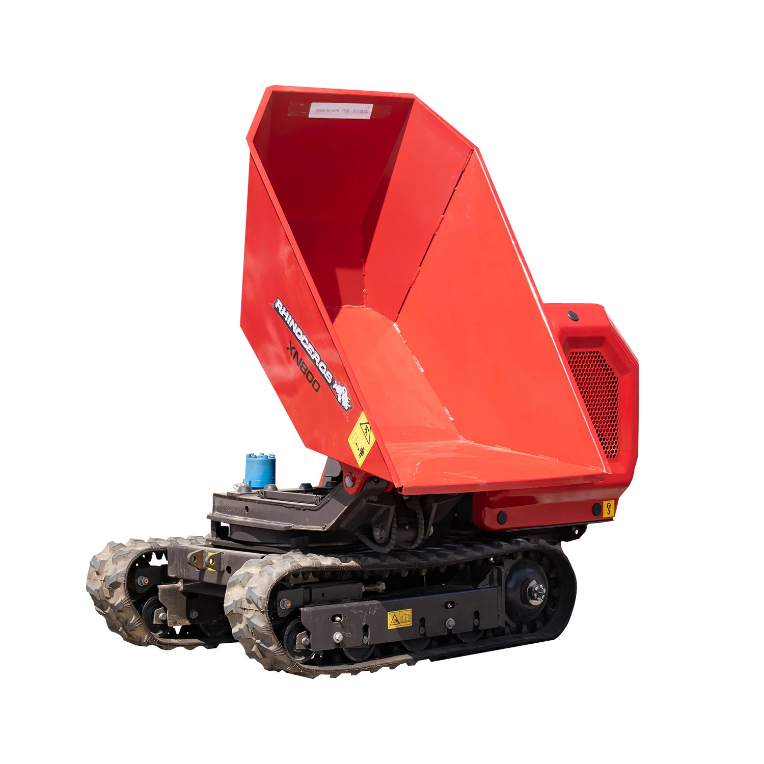 Hine Rhinoceros XN800 Mini Dumper 0.8T Crawler Transporter Bucket Construction Japan Diesel/Gasoline Engine Family Use