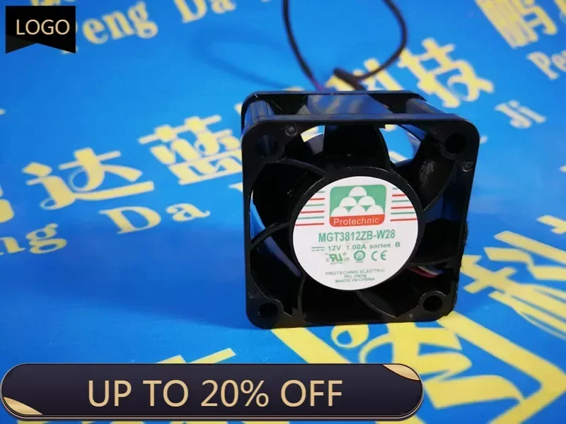 pa   & Original Yonglin 3828 3.8cm 38 * 28MM 12V Double Ball Bearing Cooling Fan