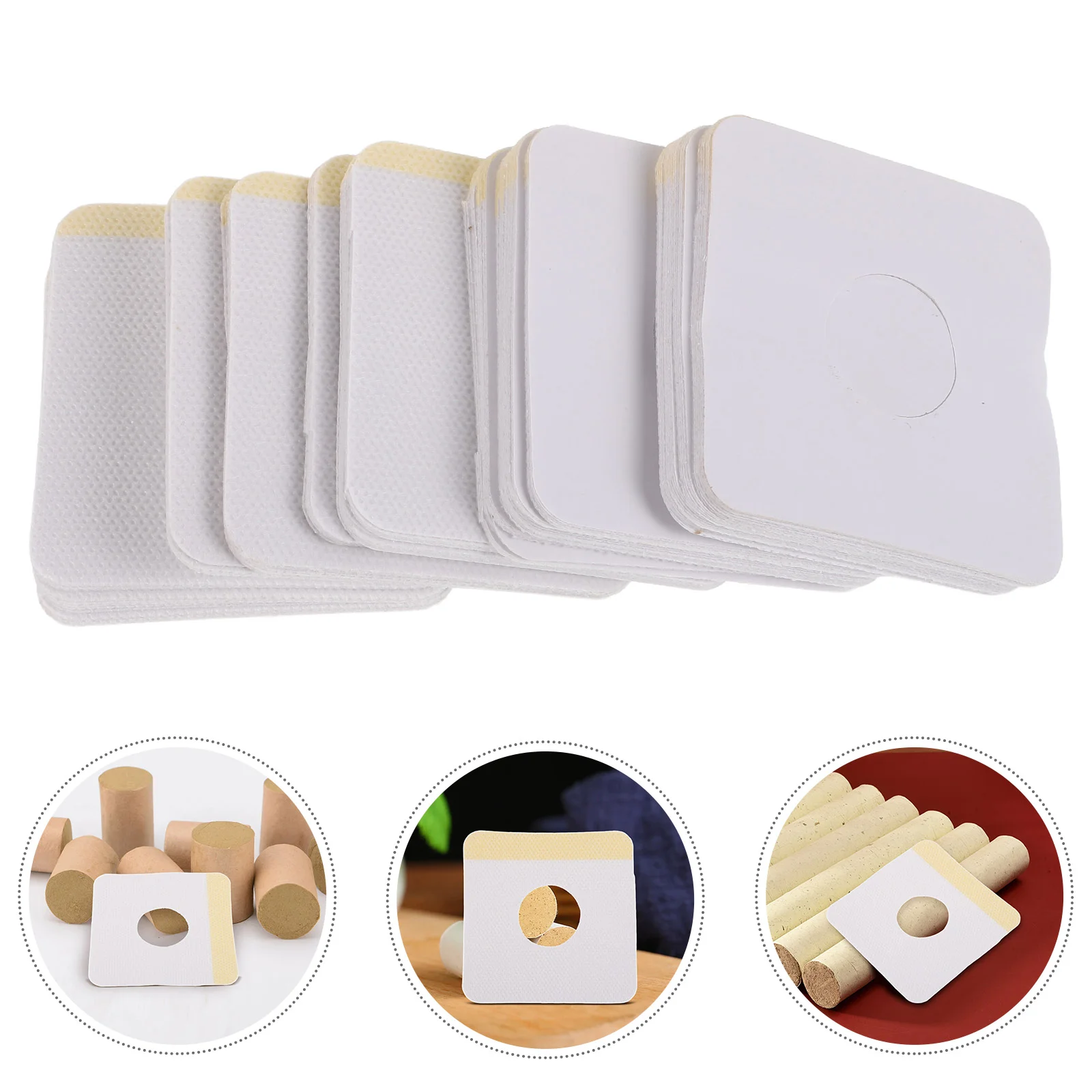 Moxibustion Fixing Post Chinese Plaster Patch Equipment Fixators Heat Insulation Stickers Device Back Pads Machine Tape