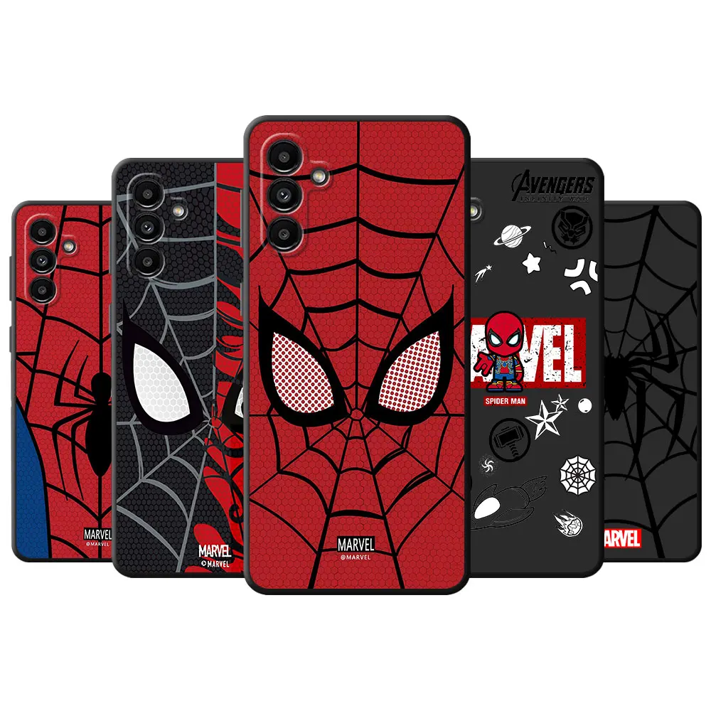 Marvel Sipider man Cover Case for Samsung Galaxy A22 A54 A53 A23 A42 A32 A33 A72 A34 A12 A14 A24 A11 A21s A13 A73 A52