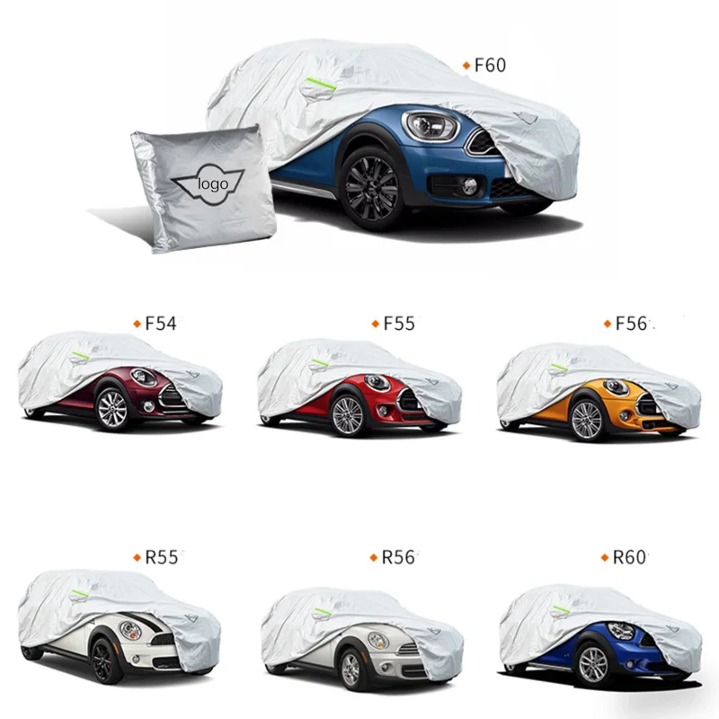 

SUV Car Cover Waterproof All Weather Outdoor Full Car Sun Protection Cover for Mini Cooper F56 F60 R55 R56 R60 Countryman 2023