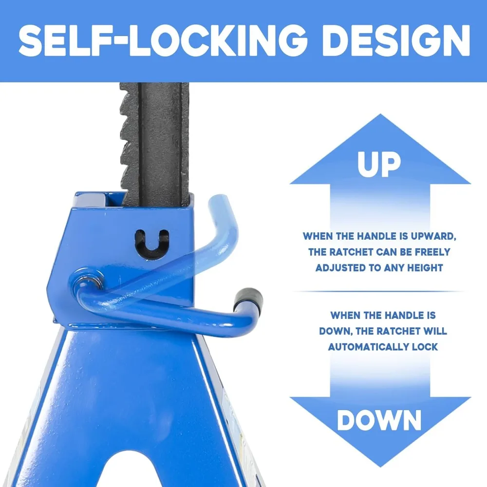 حامل مقبس السيارات الفولاذي عالي التحمل بسعة 6 أونصة مع ارتفاع قابل للتعديل لاستخدام المرآب ومتجر الإصلاح