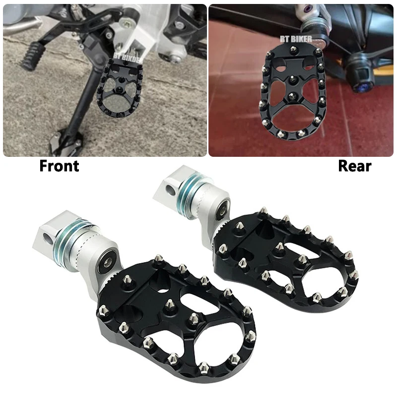 

F750GS F850GS ADV Front&Rear Rotatable Foot Rests For F750 GS F 850GS Adventure 2018-2022 Motorcycle Foot Pegs Pedal Footpeg