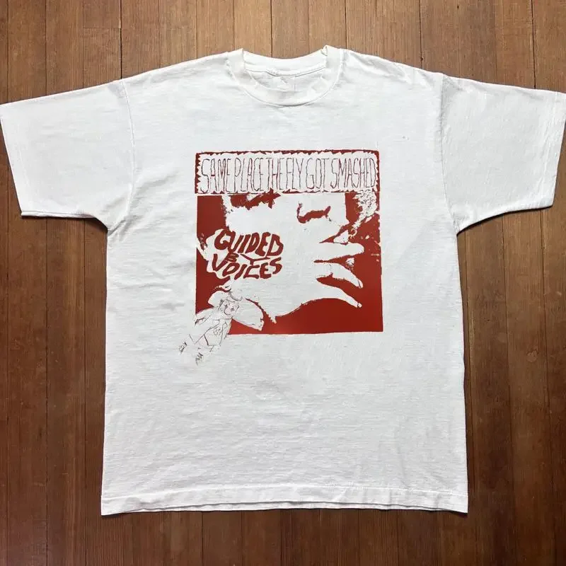 Guided by Voices White T Shirt Cotton Full Size S 5XL TH102