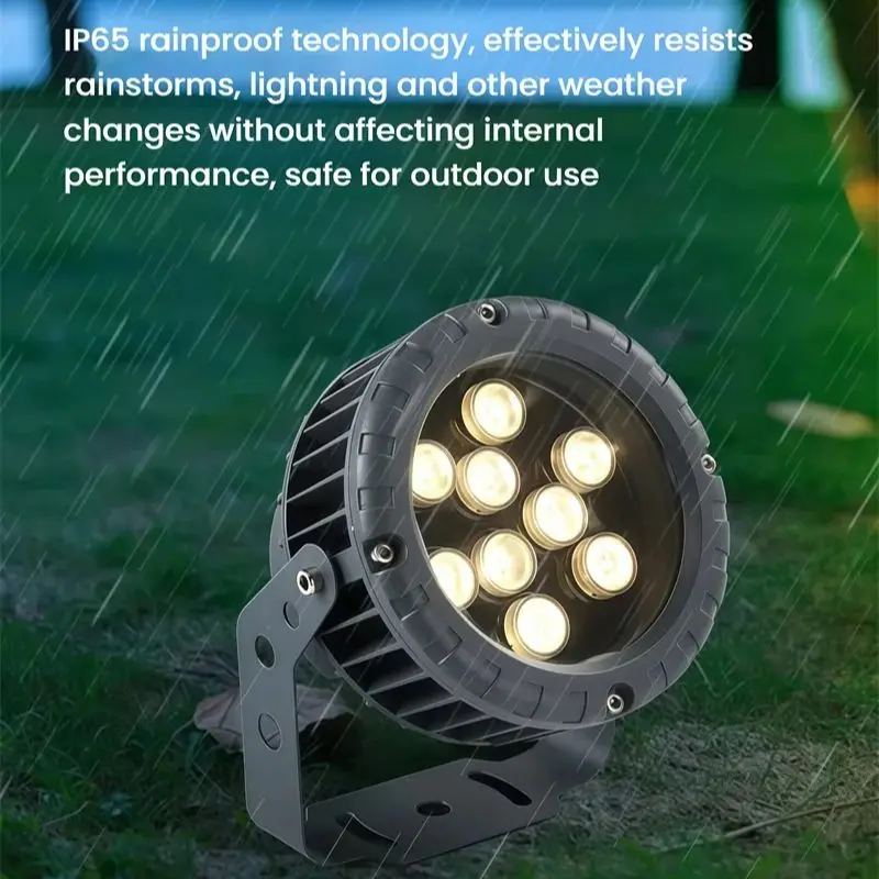 

Outdoor IP65 Waterproof Wheel Tree Lighting 9W/12W/18W/24W Colorful Patio Garden Landscape Lights for Park Yard Path Spotlight
