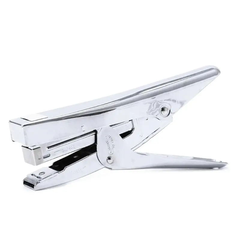 Durable Metal Heavy Duty Paper Plier Stapler Desktop Stationery Office Supplies