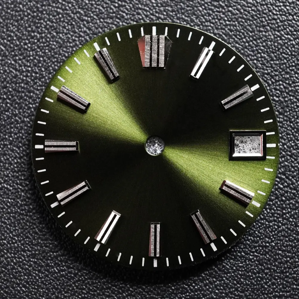 Heiß begehrtes neues Datejust 28,5mm Uhrenzifferblatt, geeignet für NH35 NH36 Automatikwerk, Ersatz-Uhrenzubehör – Detail 7
