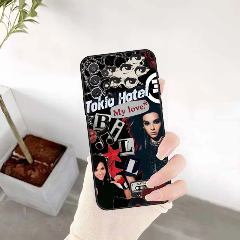 Singer Bill Tom Kaulitz Tokio Hotel Phone Case For Samsung A54 A53 A71 A24 A13 A31 A21 A14 A33 A22 A52 A34 A32 A50 A20 A40 Cover