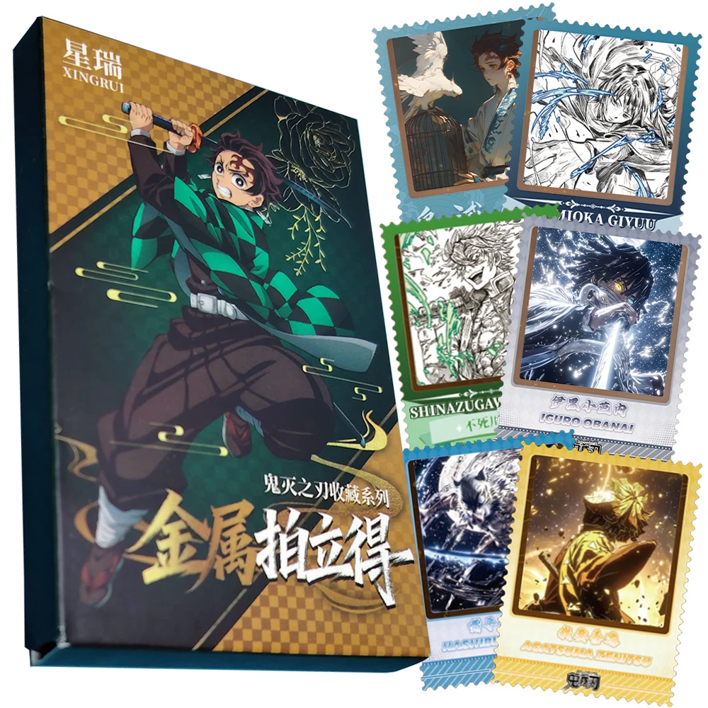 

Demon Slayer Photo Series Card Adventure Anime Character Tokitou Muichirou Shinazugawa Sanemi Creative Peripheral Card Brick Toy