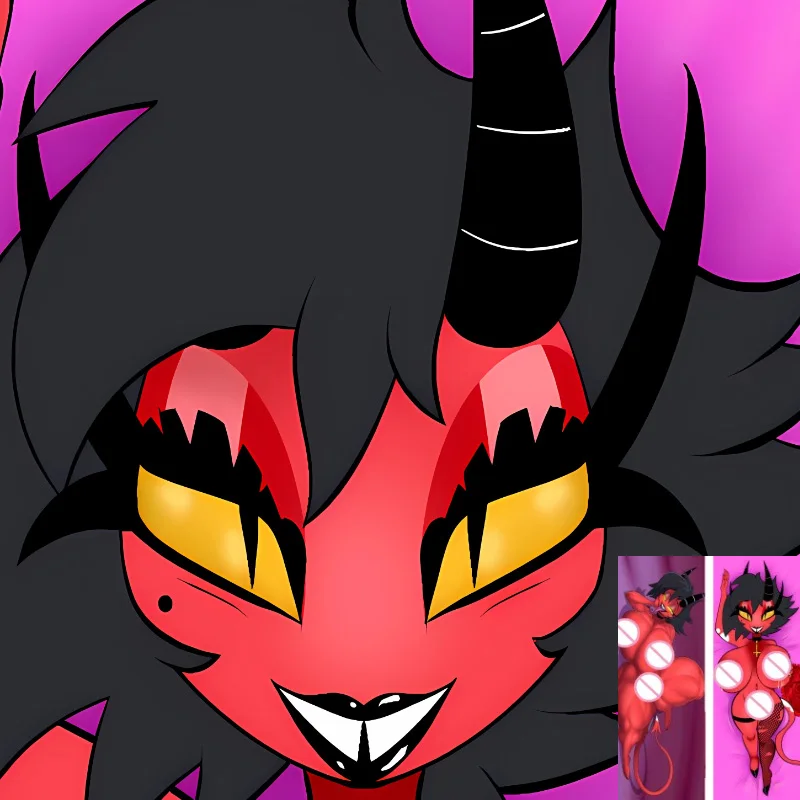 

Dakimakura Anime Fluffy Furry Orcus Millie Pillowcase Double-sided Print Hugging Body Bedding Pillow Cover Case Dropshipping