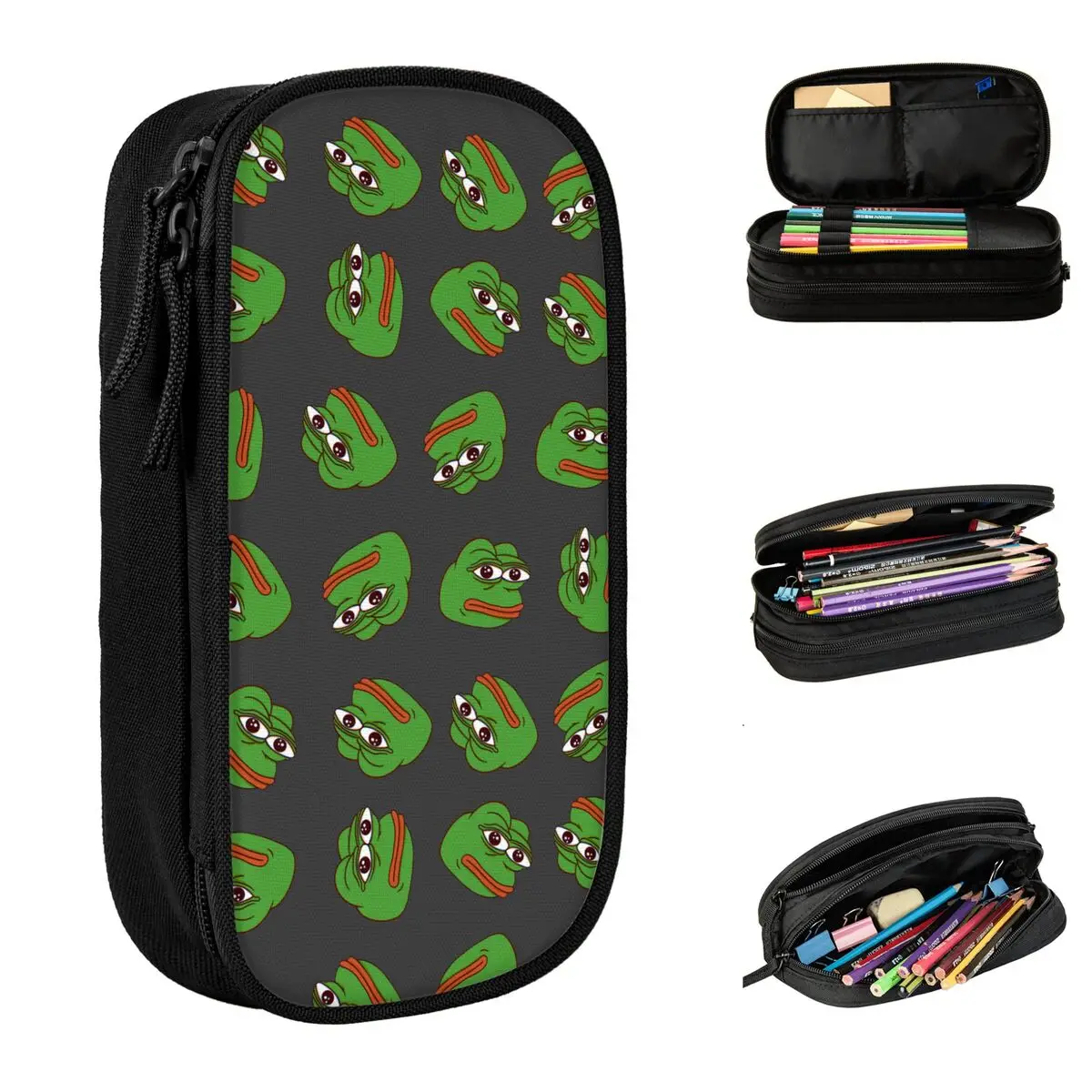 p-pepe-the-frog-meme-estojos-de-lapis-novo-porta-canetas-bolsa-menina-menino-grande-capacidade-material-escolar-estojos-de-lapis-cosmeticos