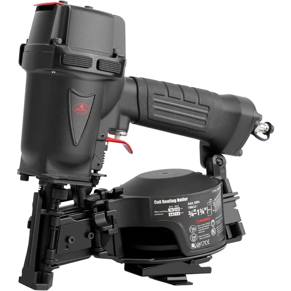 

TOOLS Roofing Nailer 15 Degree Coil Roofing Nails 3/4-Inch up to 1-3/4-Inch CN45RC