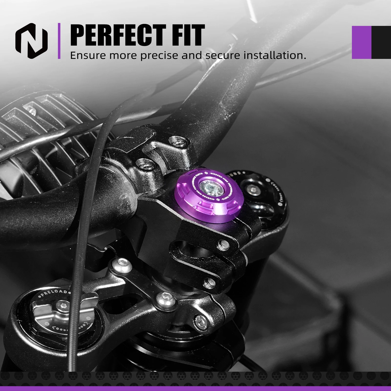 NICECNC لـ Surron Light Bee X S L1E الألومنيوم الجبهة شوكة تعليق الأساسية ل Segway X160 X260 دراجة ترابية كهربائية 2023 2024 2025