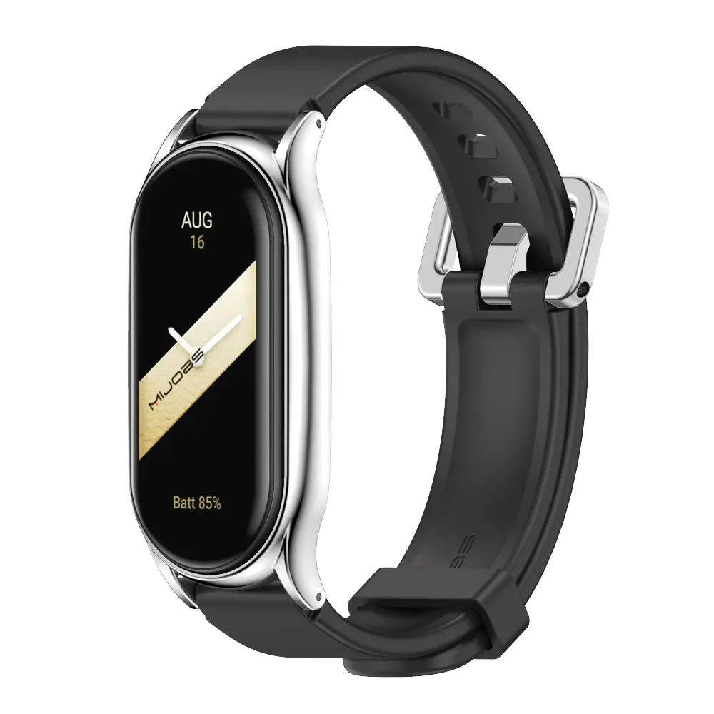 Silikonowe paski do opaski Mi Band 9 8 7 6 Bransoletka na nadgarstek do opaski Mi Band 5 Pasek na nadgarstek do opaski Xiaomi Mi Band 4 3 Correa do Miband 6 7 8