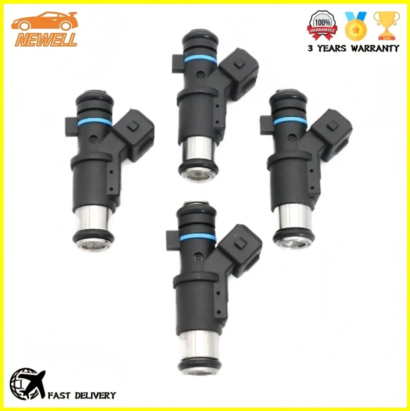 

4pcs 01F002A 0280156357 Fuel Injector For Peugeot 206 306 307 1007 Partner Citroen Berlingo C2 C3 1.4 75116357 1984.E0 1984E0