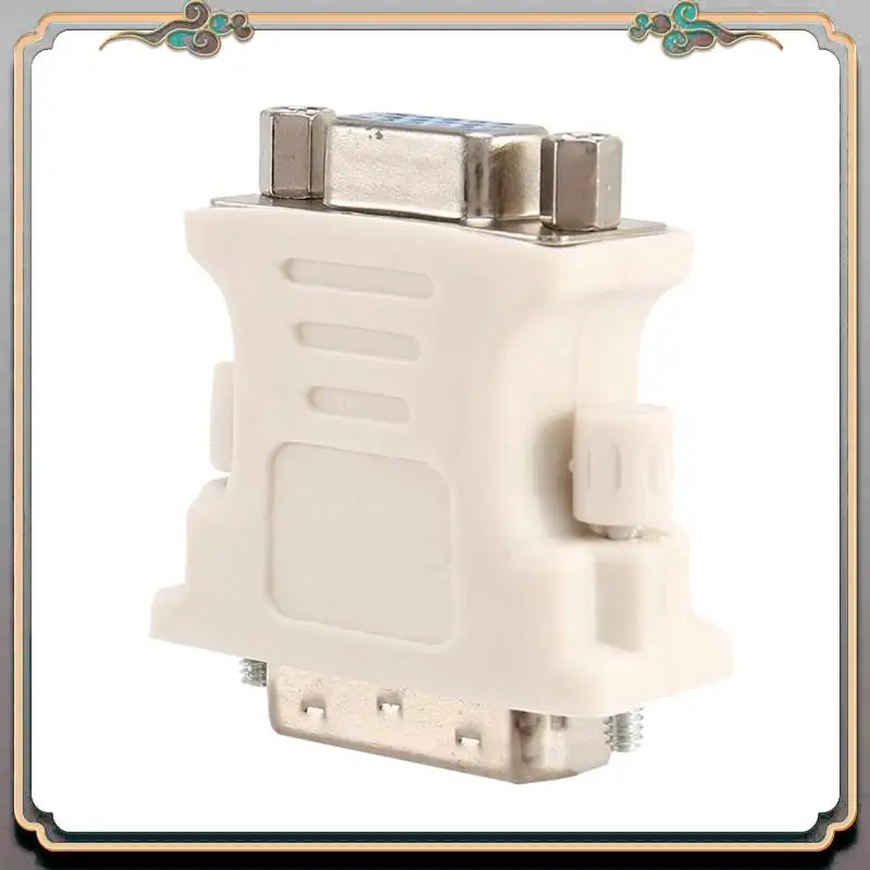 Durable 10X DVI Male Adapter (DVI - D 24 1) To Female VGA (15-Pin)