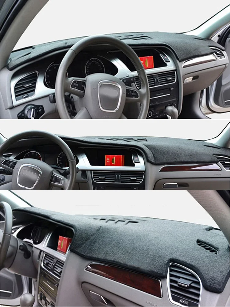 For Audi A4 A4L S4 B8 8KH 8K2 2008-2016 Car Dashboard Mat Accsesories Anti-reflective Anti-slip Anti-dirty Pad Instrument Panel