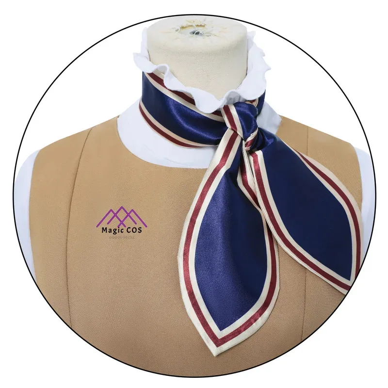 Movie M3GAN 2.0 Cosplay Love Live Role Playing Megan Costume Clothes Brown Uniform Dress for  Kids Adult  Women Comic Con Suit