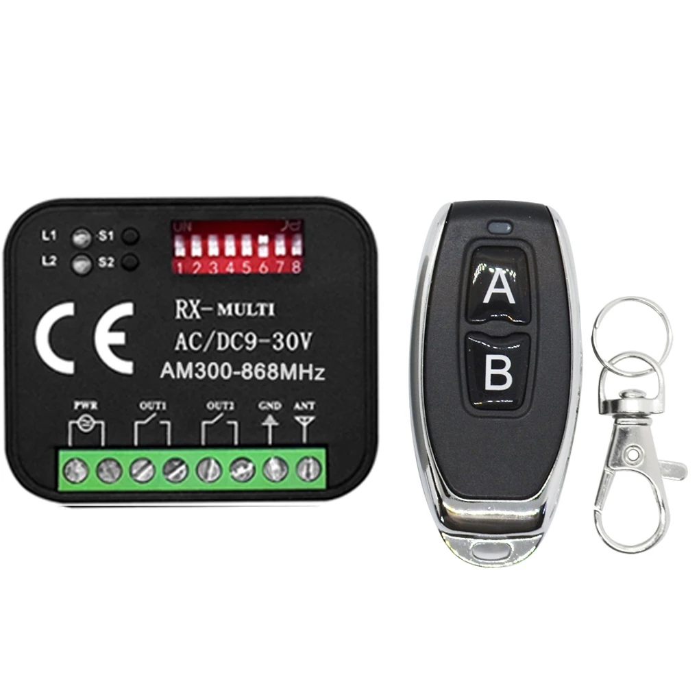 Controlador de porta de garagem com controle remoto, RX-MULTI receptor, 9V-30V, para MARANTEC Digital 382, 384, 302, 304, 313, 3