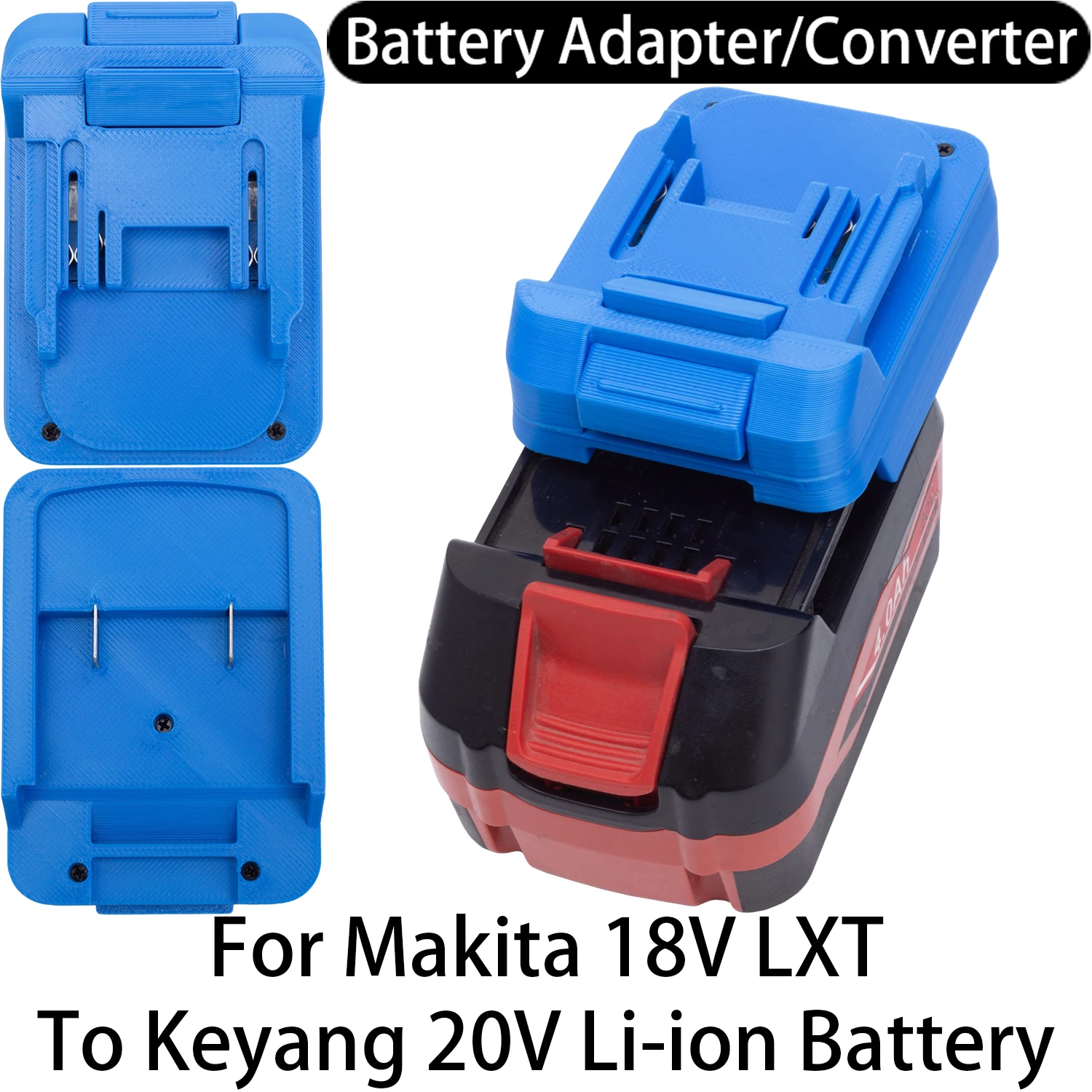 Makita 18V to Keyang 20V Battery Adapter for Li-ion Tools