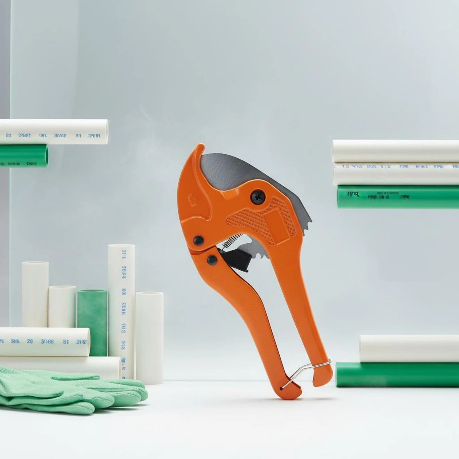 

PVC Pipe Cutter Scissor Design PPR Pipe Cutter Hand Tool Metal Body Manual