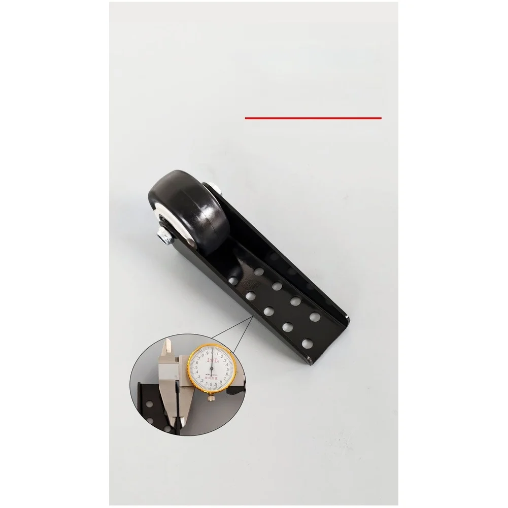 For Sliding Entry Door Pulley with 2 Inch Nylon Wheels 2 pcs Set Rust Resistant Electroplated Cold Rolled Steel